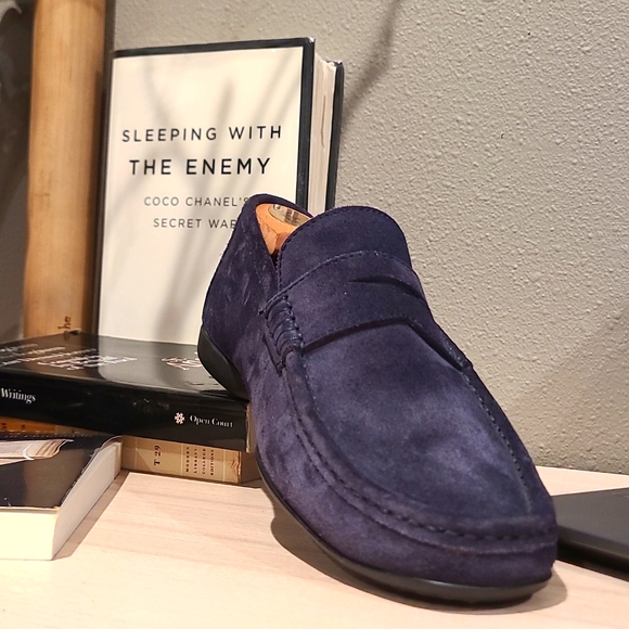 Bruno Magli suede penny loafers - Picture 5 of 10